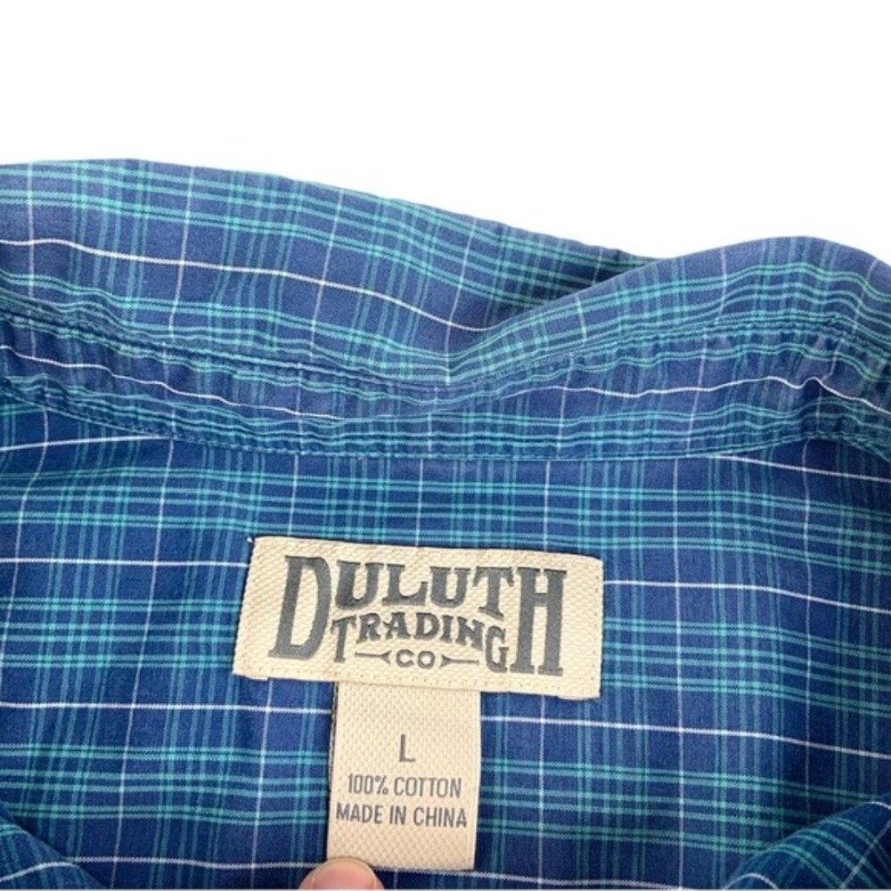 Duluth Long Sleeve Button Down Shirt in Blue - Picture 3 of 4